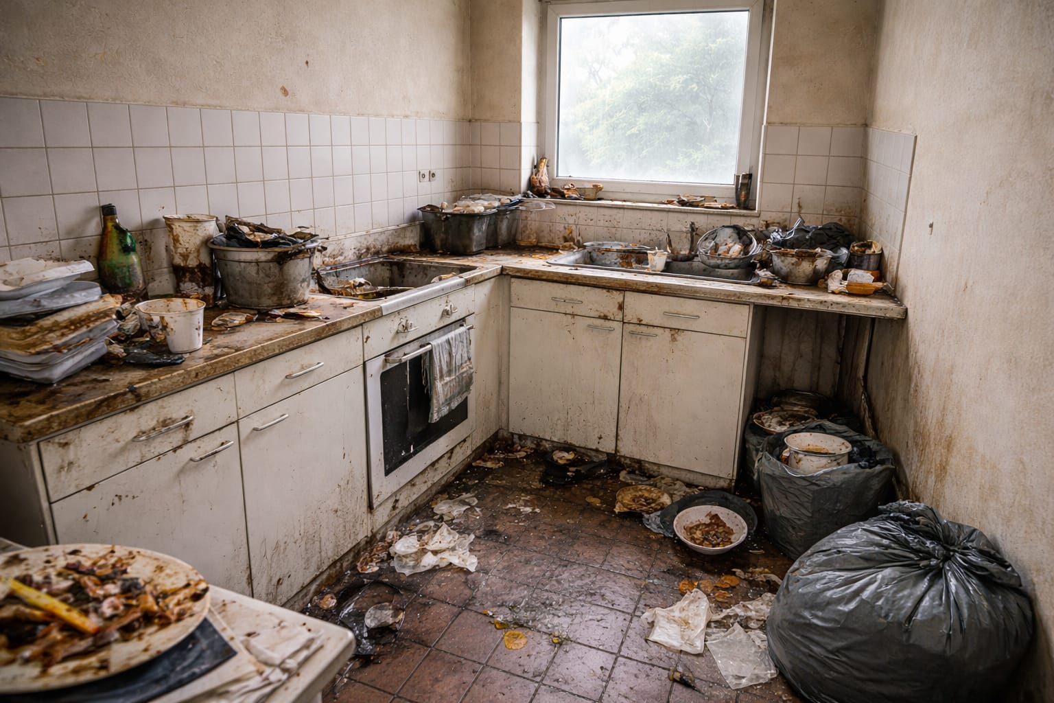 Nachher - Vor der Entrümpelung